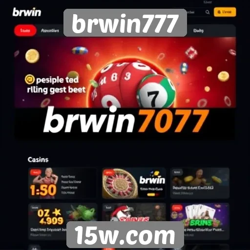 Acessibilidade e usabilidade do site brwin777
