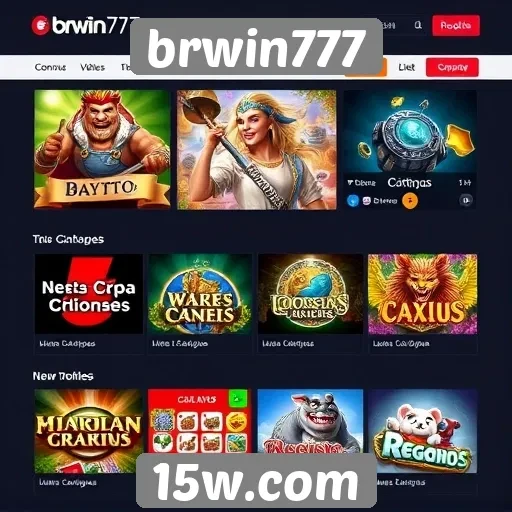 brwin777 oferece novas opções de jogos online