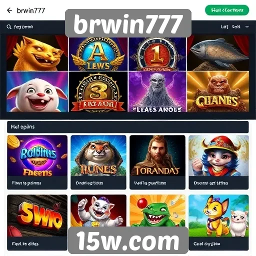 Comparativo de jogos disponíveis no brwin777