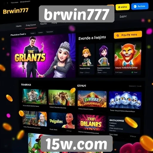 Experiência do usuário e interface do brwin777